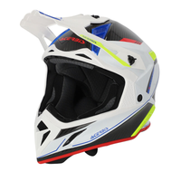 ACERBIS helmet Impact Steel Carbon 2206 white/black — sold out