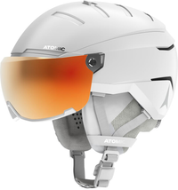 ATOMIC ķivere Savor GT Amid Visor HD white w/red HD C2-3