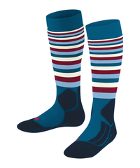 FALKE zeķes SK2 Kids Stripe blue/red