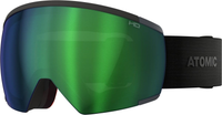 ATOMIC brilles Redster HD black w/green HD C2-3