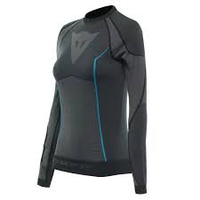 DAINESE termokrekls Dry LS WMN black/blue