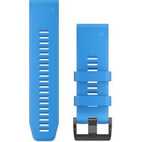 GARMIN watch band Quickfit 26mm Silicone cyan blue
