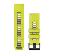 GARMIN watch band Quickfit 26mm Silicone amp yellow/graphite