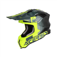 ACERBIS helmet Airstrike-C black/yellow fluo