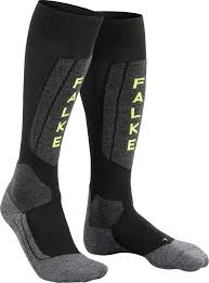 FALKE SK5 Expert black/green zeķes