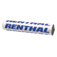 RENTHAL handlebar pad SX Pad white/blue
