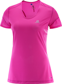 SALOMON shirt SS Trail Runner Tee W pink