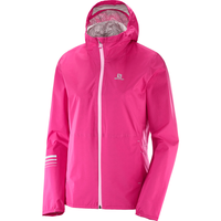 SALOMON hooded jacket Lightning WP W pink