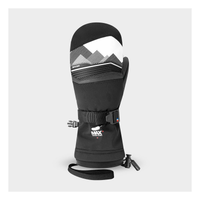 RACER cimdi Kids ML 400 Mitt black/white