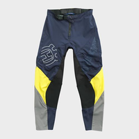 HUSQVARNA pants Kids Railed blue/yellow/grey