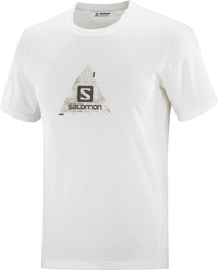 SALOMON T shirt Explore Blend Tee white