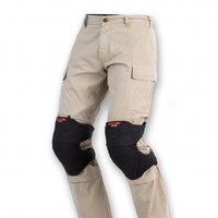 CLOVER knee guards outer Out Knee Pro 2 CE black