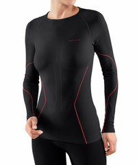 FALKE termokrekls LS Women Warm black/red