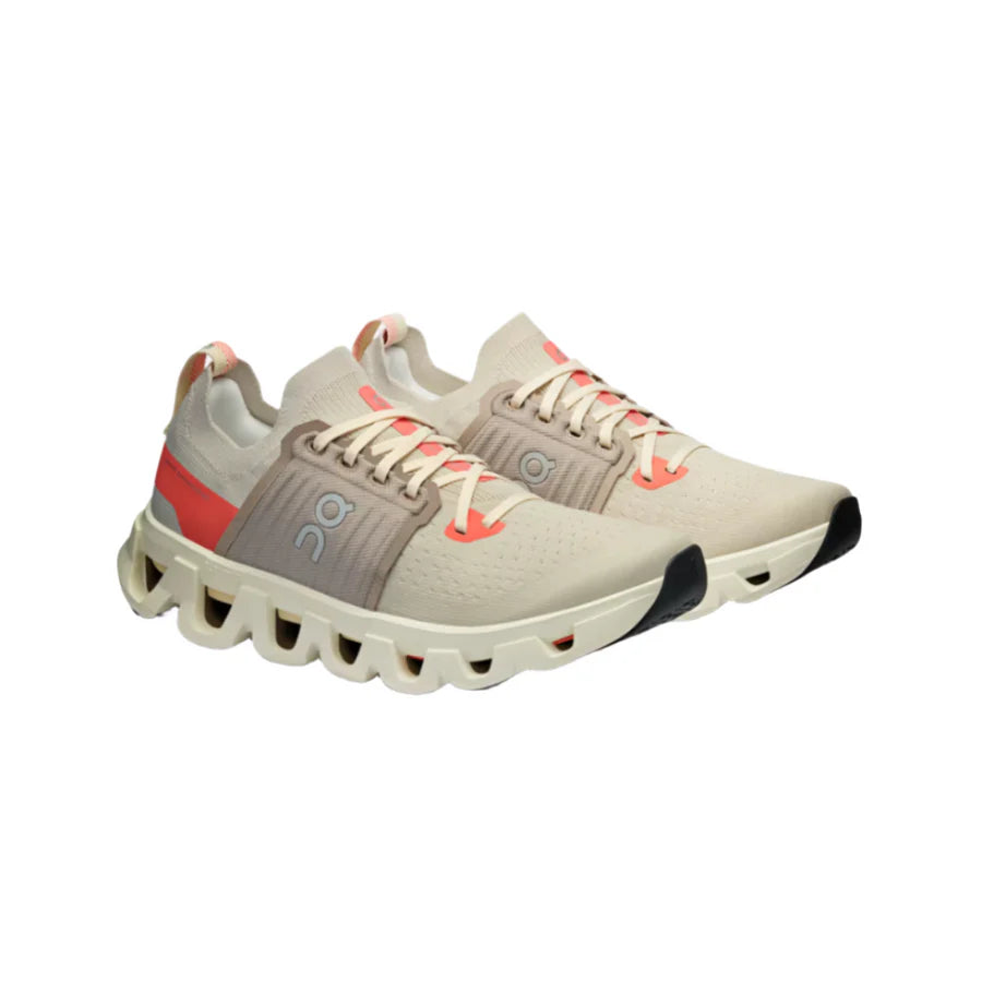 ON apavi Cloudswift 4 W beige/orange