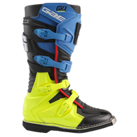 GAERNE boots GX J black/blue/yellow fluo