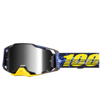 100% brilles Armega Furios black/yellow w/mirror silver — izpārdots
