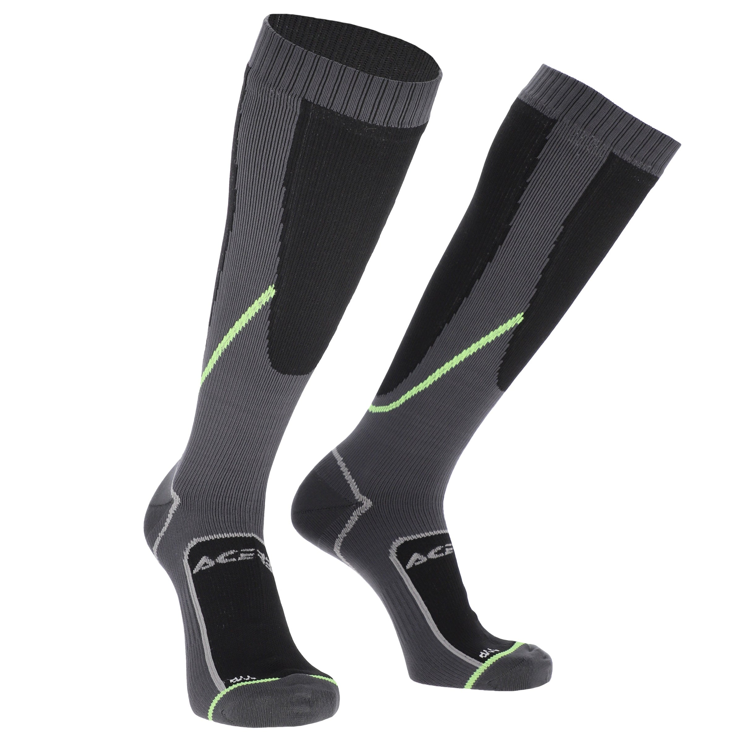 ACERBIS sokker No Wet sort/gul