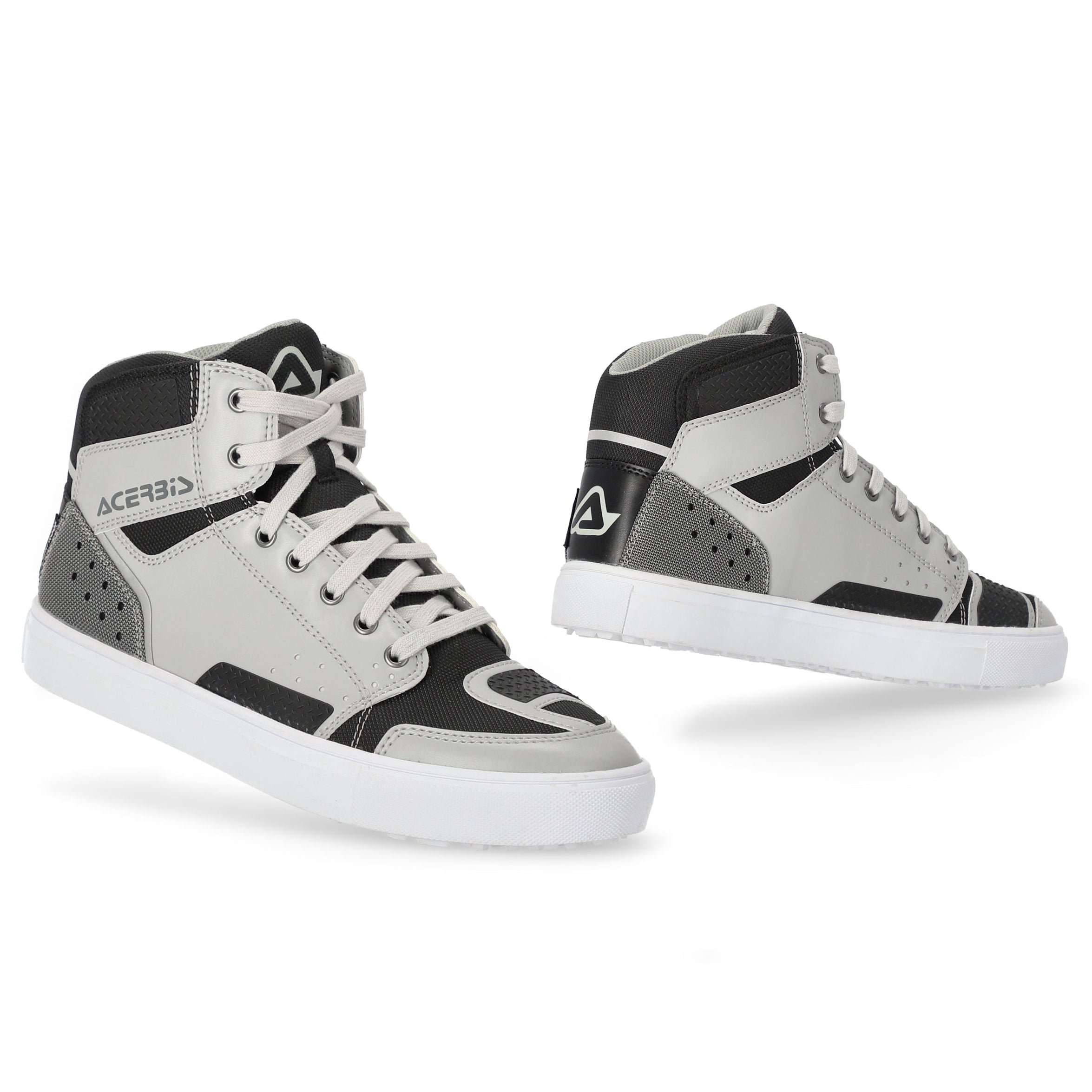 ACERBIS kedas augstās Lock CE Shoes black/grey