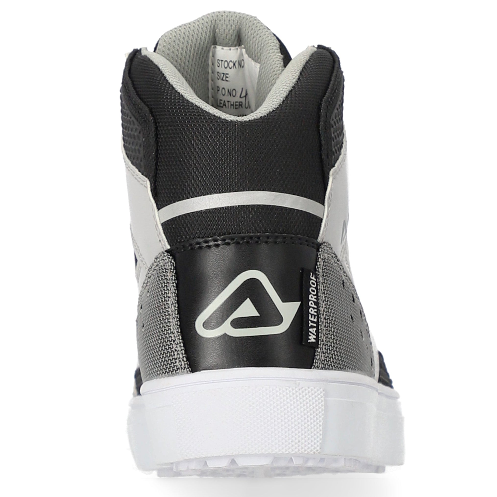 ACERBIS kedas augstās Lock CE Shoes black/grey