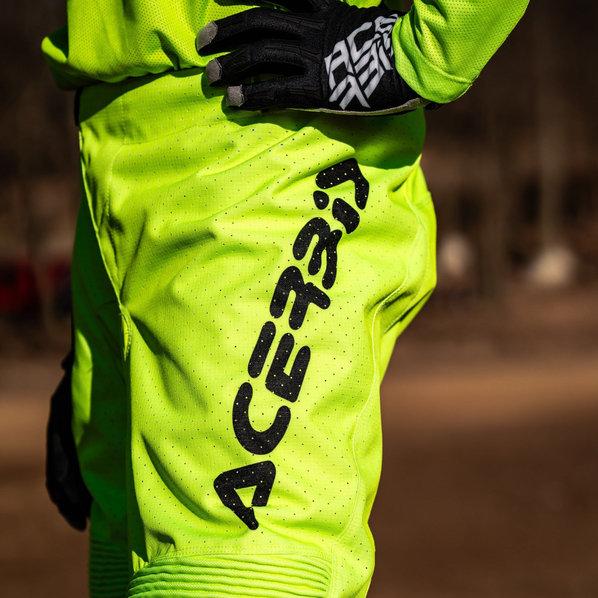 ACERBIS bikses MX K Windy Vented green/black
