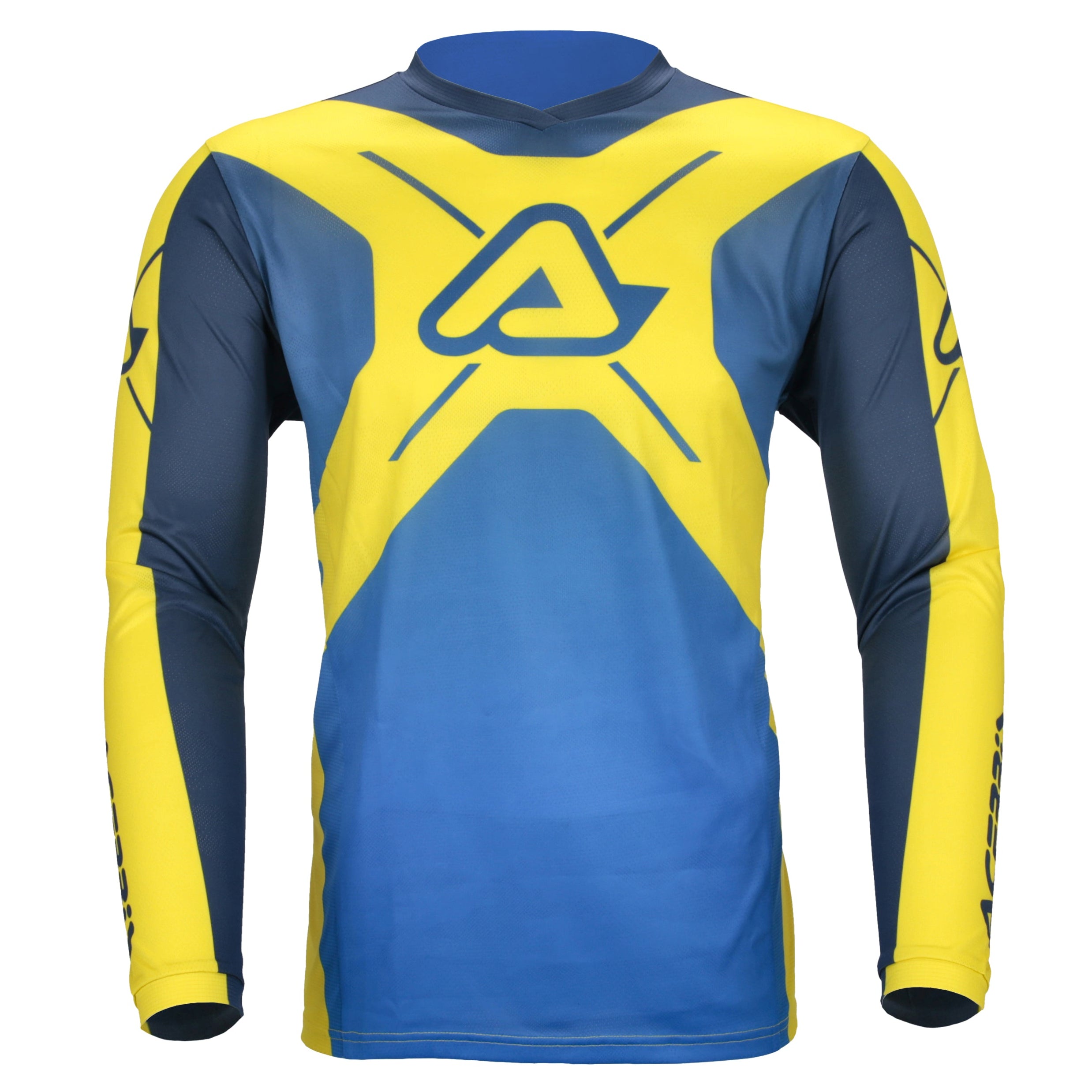 ACERBIS džersija MX J Track Inc. 2.0 blue/yellow