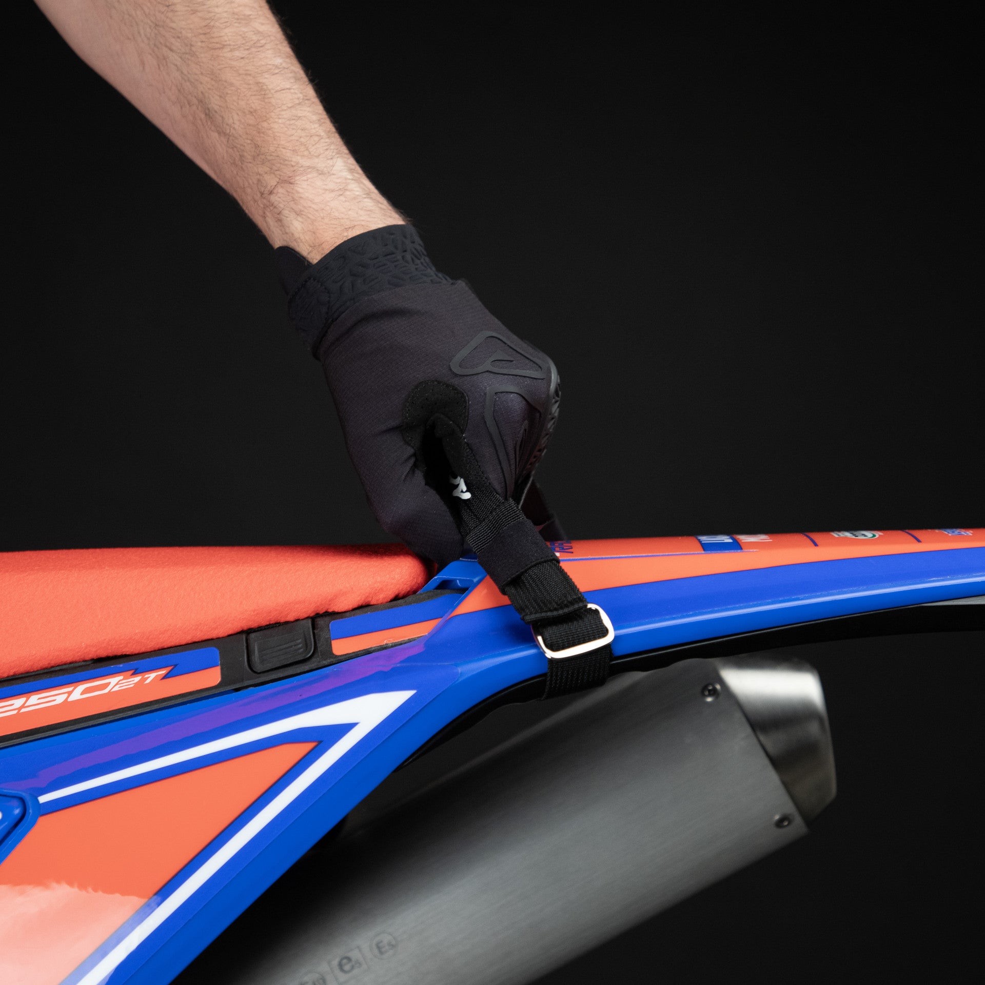 ACERBIS strape motocikla vilkšanai TIREM-DRE BELT black