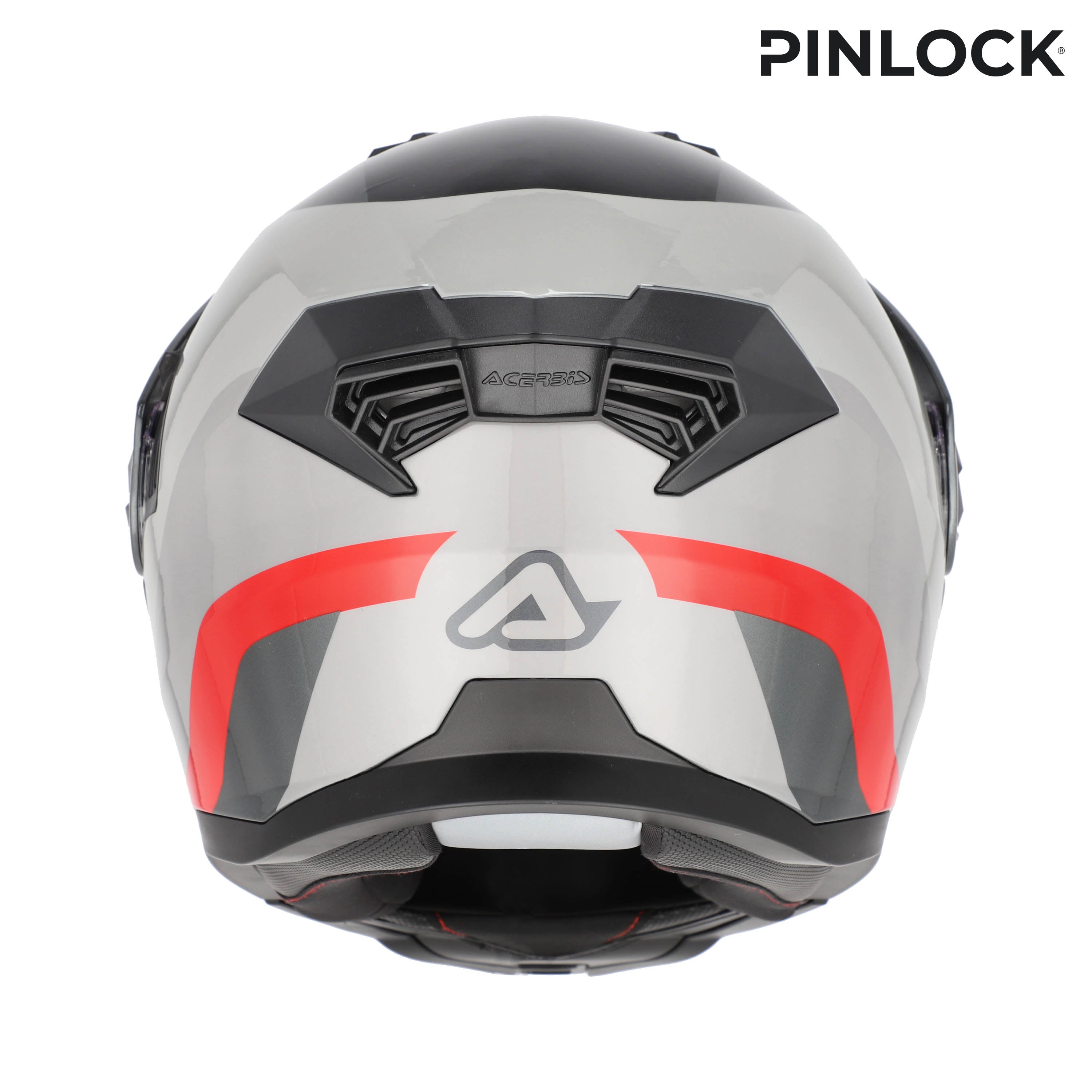 ACERBIS helmet Rider Graphic grey/red