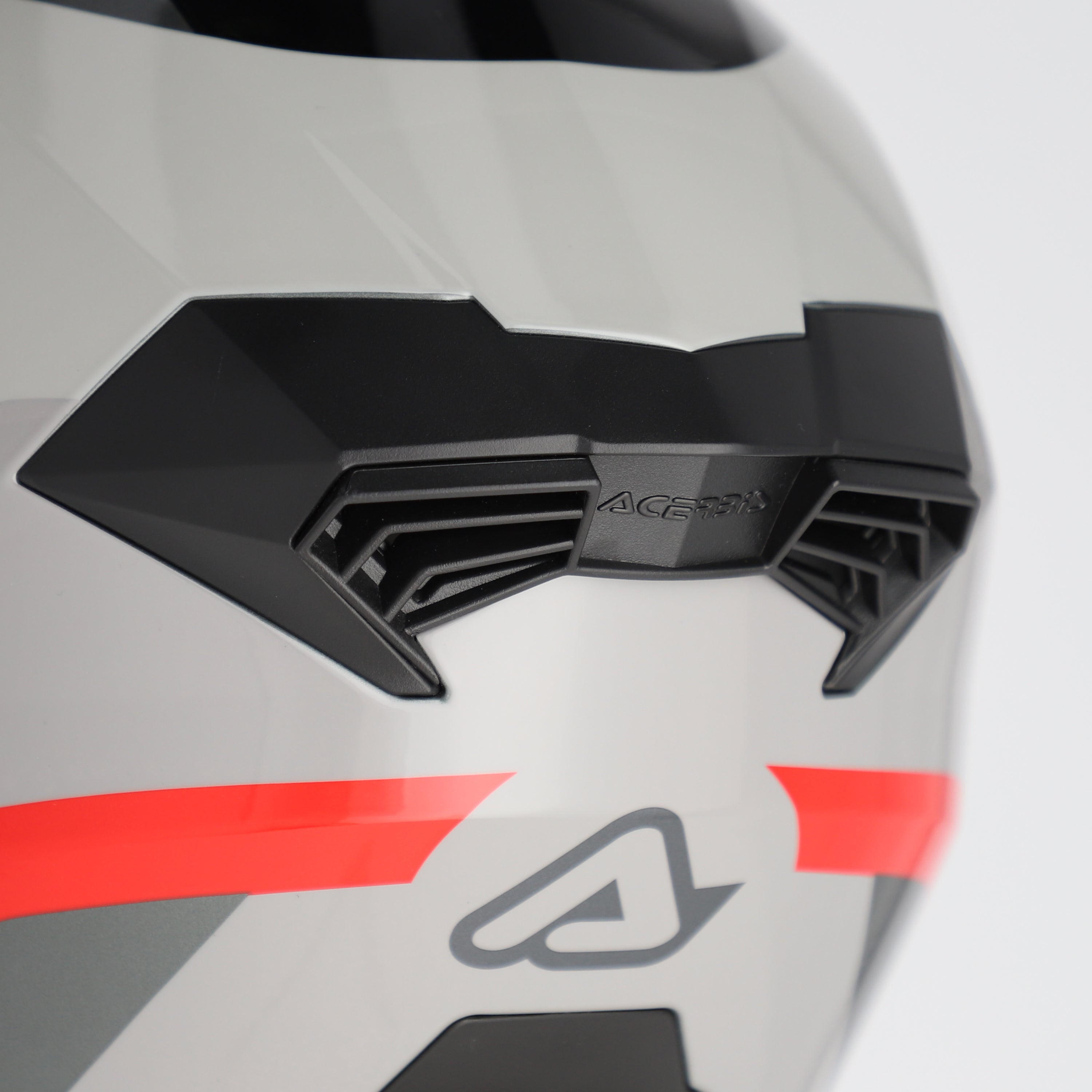 ACERBIS helmet Rider Graphic grey/red