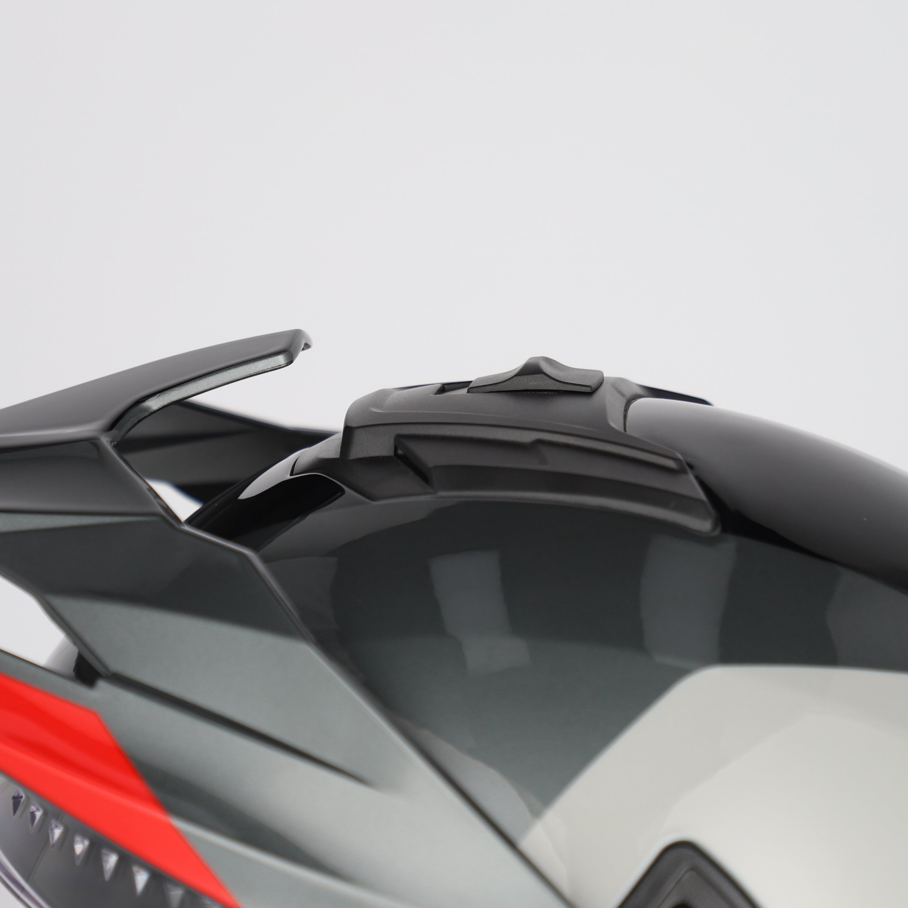 ACERBIS helmet Rider Graphic grey/red