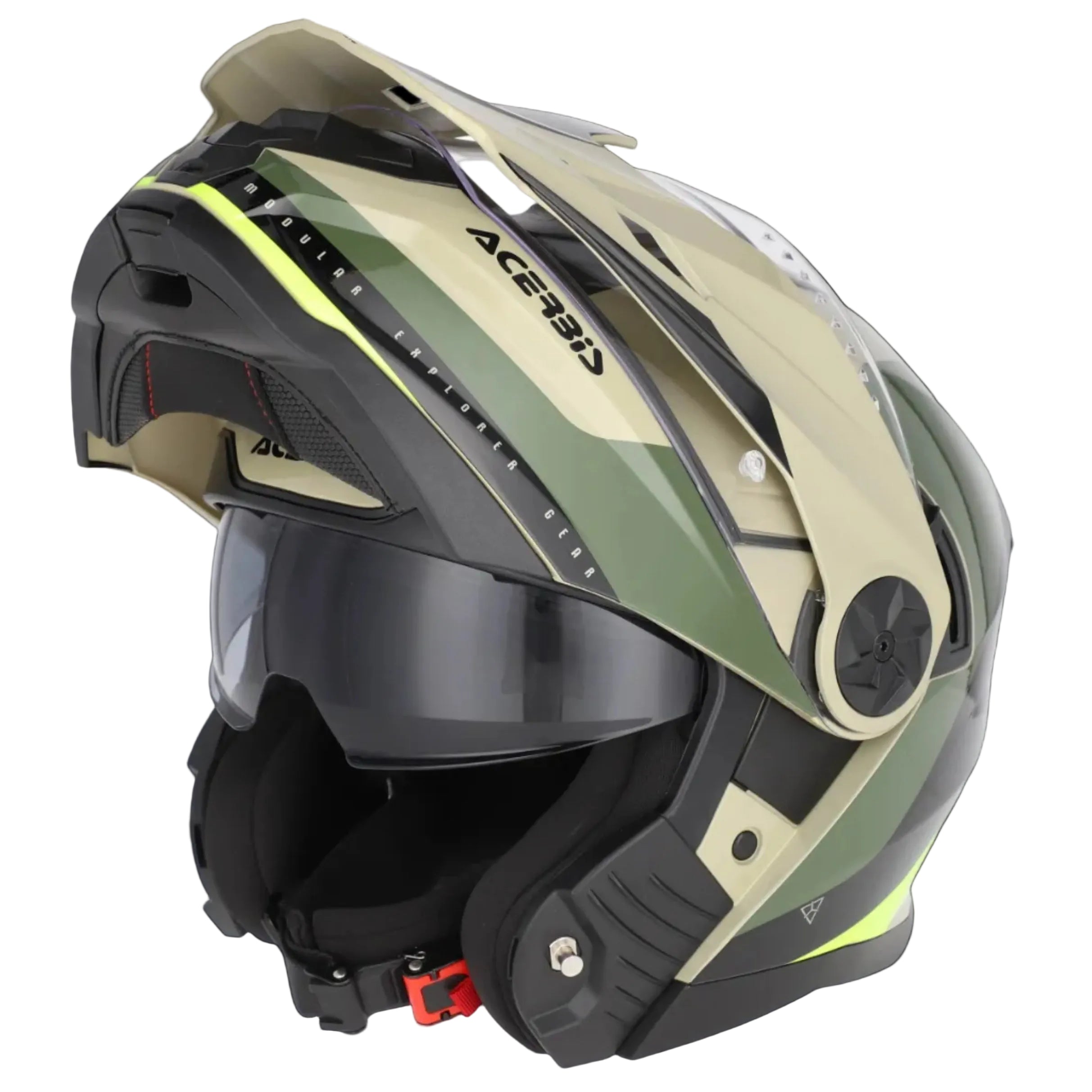 ACERBIS Helm Rider Graphic grün/braun
