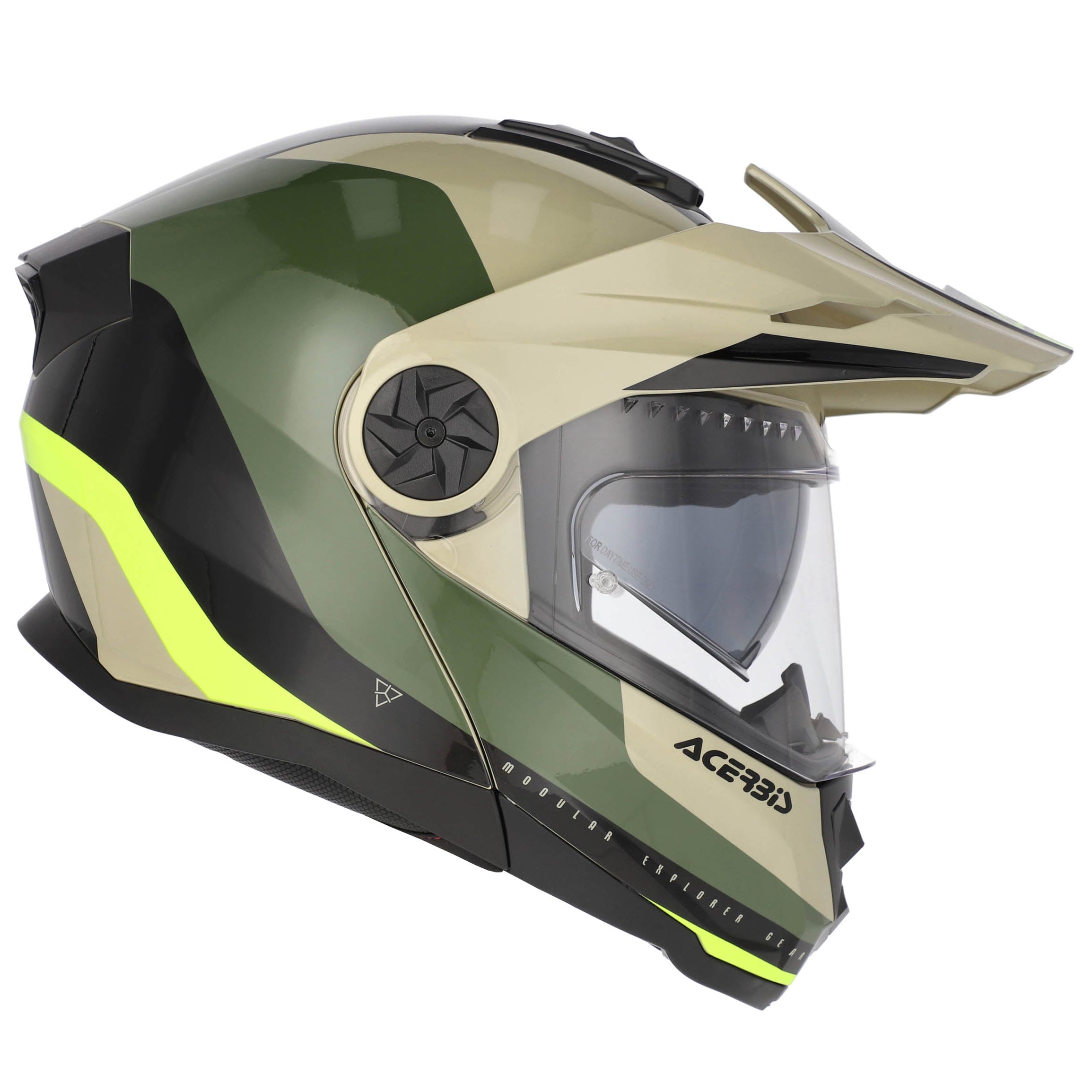 ACERBIS Helm Rider Graphic grün/braun