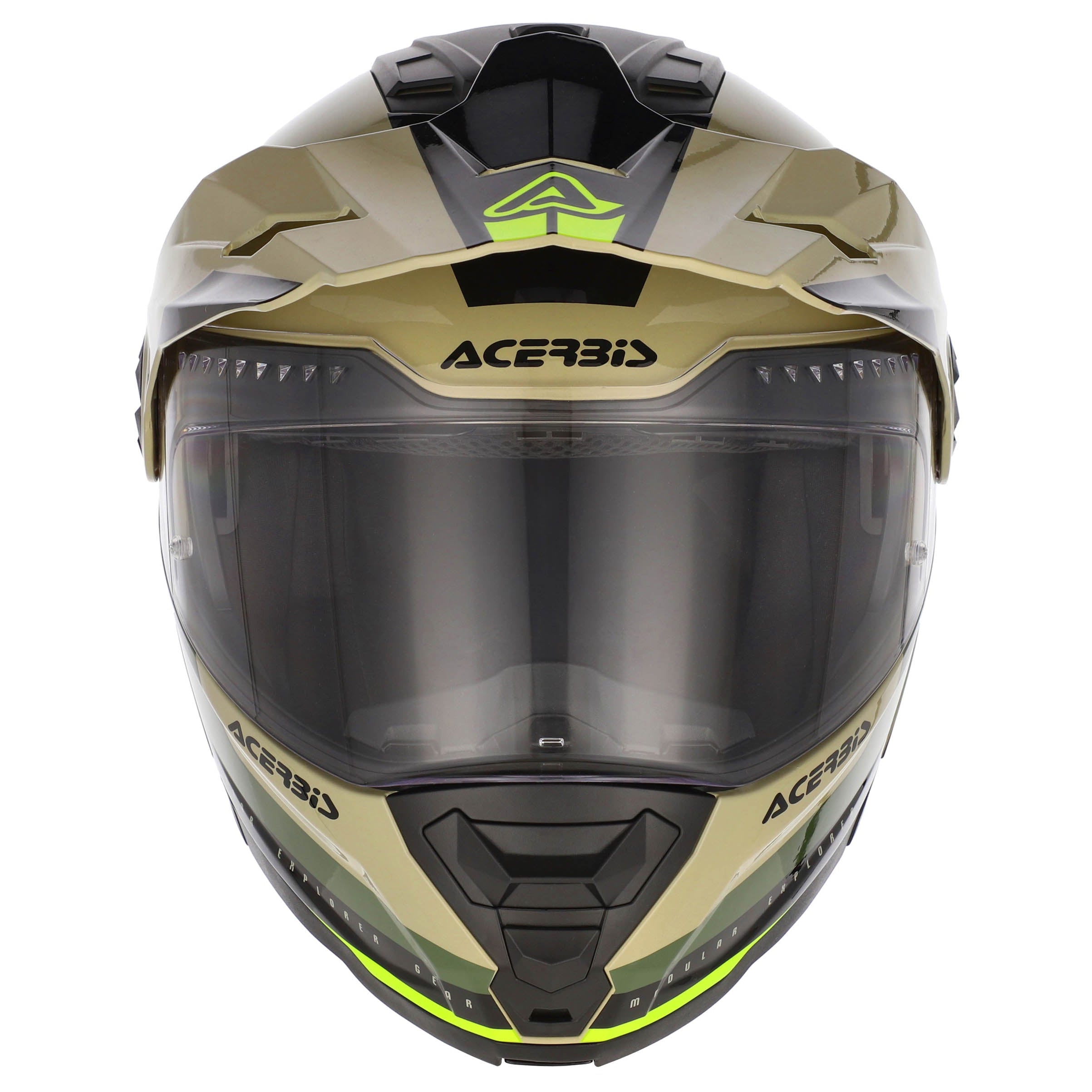 ACERBIS Helm Rider Graphic grün/braun