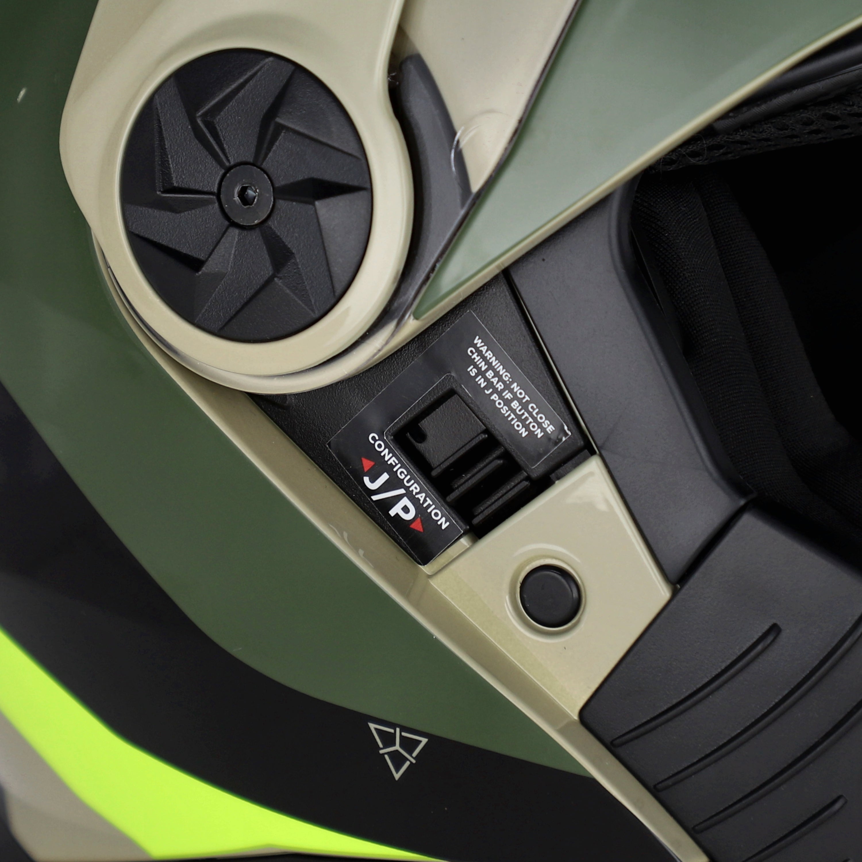ACERBIS Helm Rider Graphic grün/braun