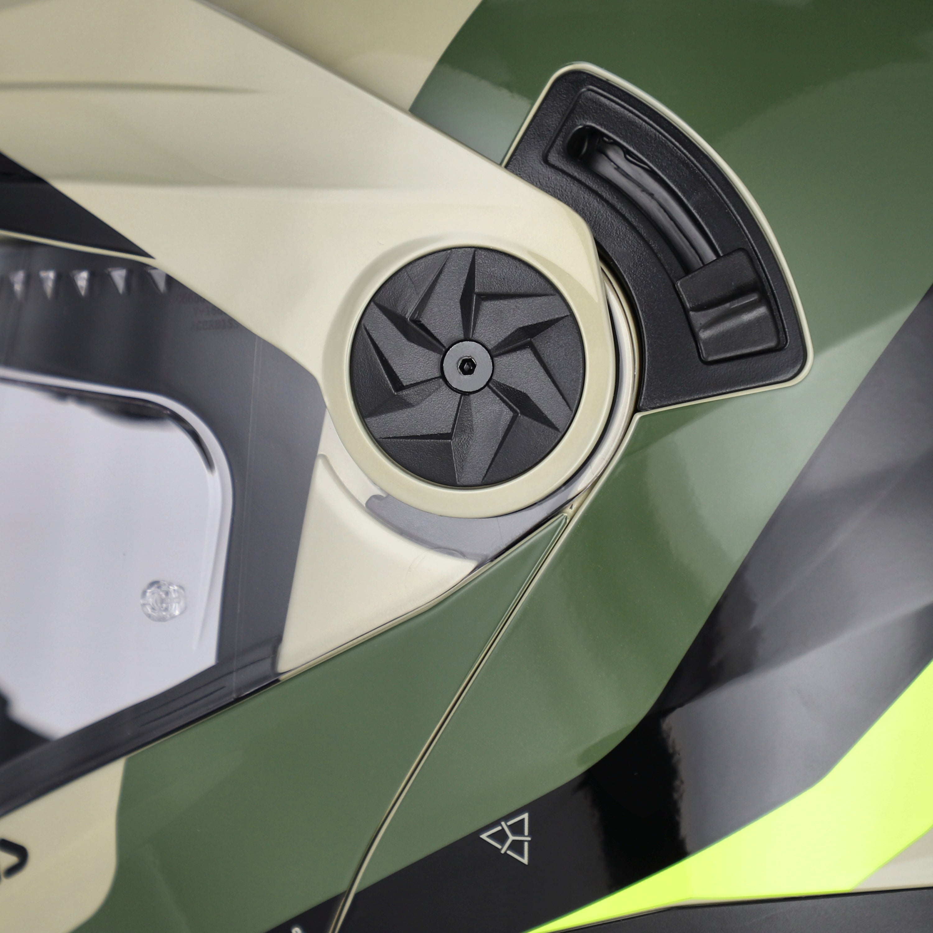 ACERBIS Helm Rider Graphic grün/braun