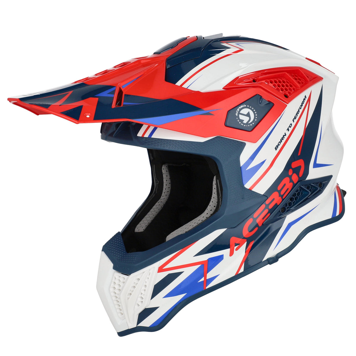 ACERBIS ķivere Airstrike-X white/blue/red