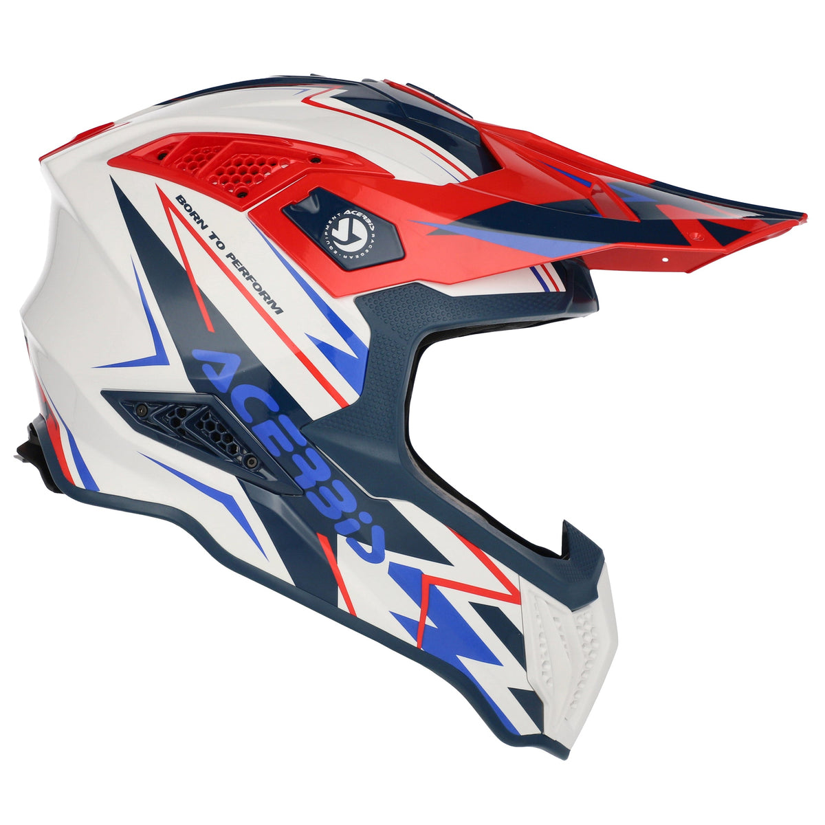 ACERBIS ķivere Airstrike-X white/blue/red