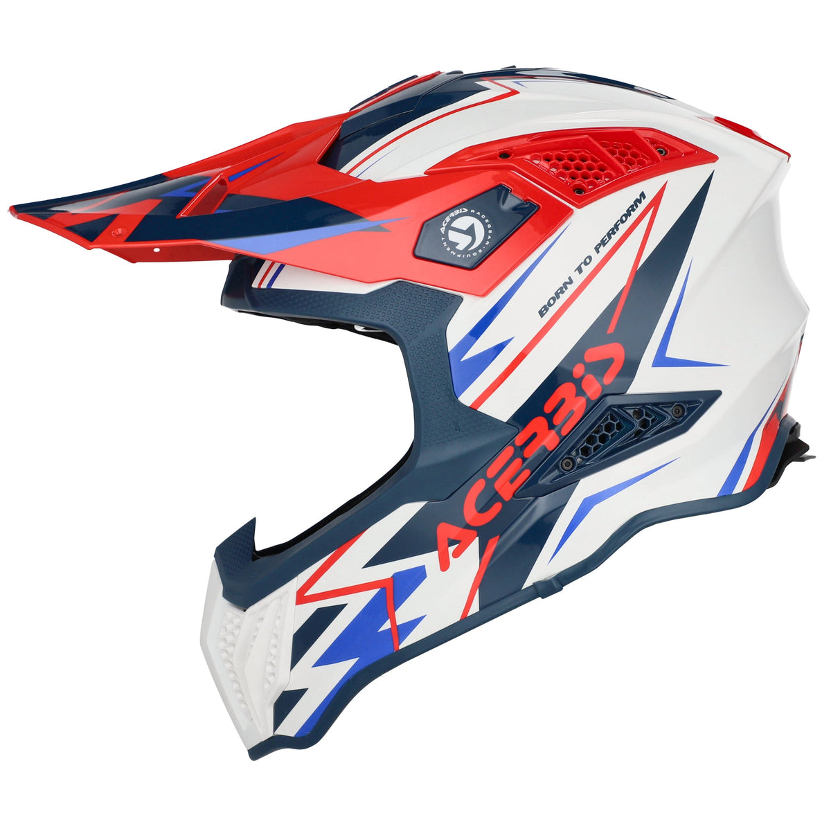 ACERBIS ķivere Airstrike-X white/blue/red