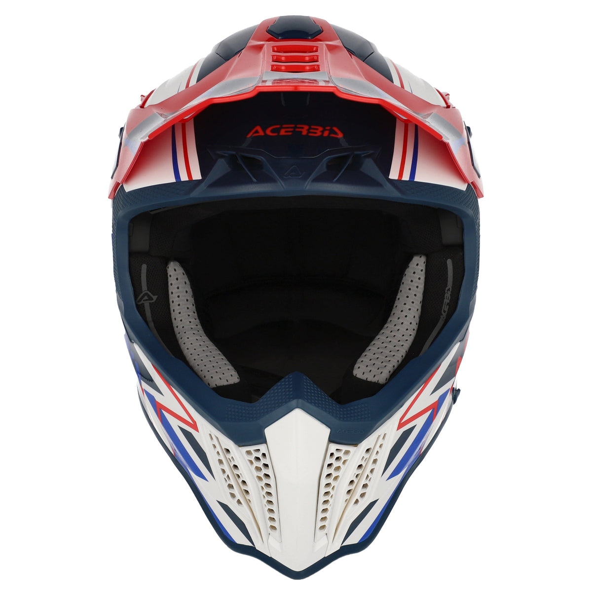 ACERBIS ķivere Airstrike-X white/blue/red
