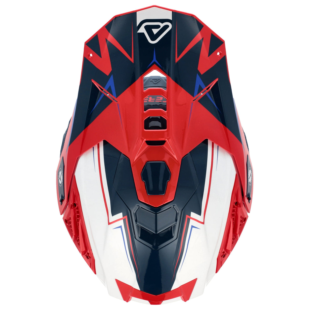 ACERBIS ķivere Airstrike-X white/blue/red