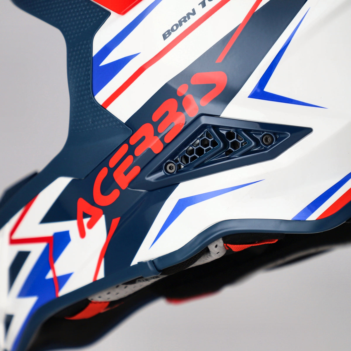 ACERBIS ķivere Airstrike-X white/blue/red