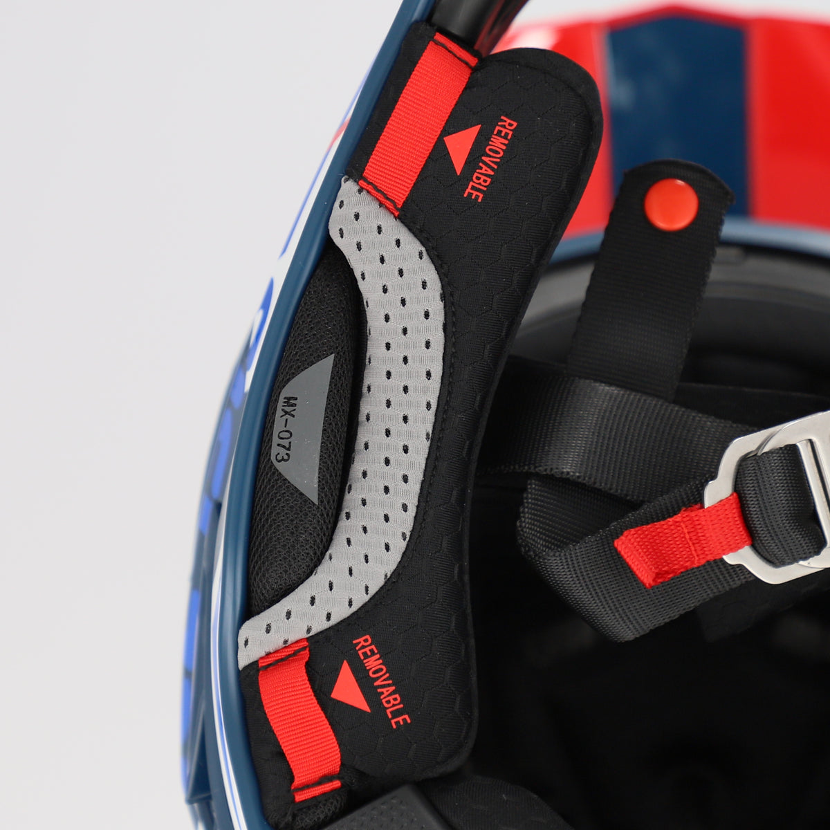 ACERBIS ķivere Airstrike-X white/blue/red