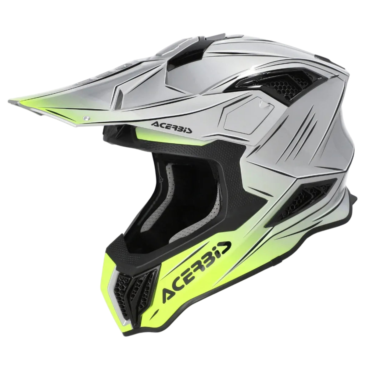 ACERBIS helmet Airstrike-X grey/yellow