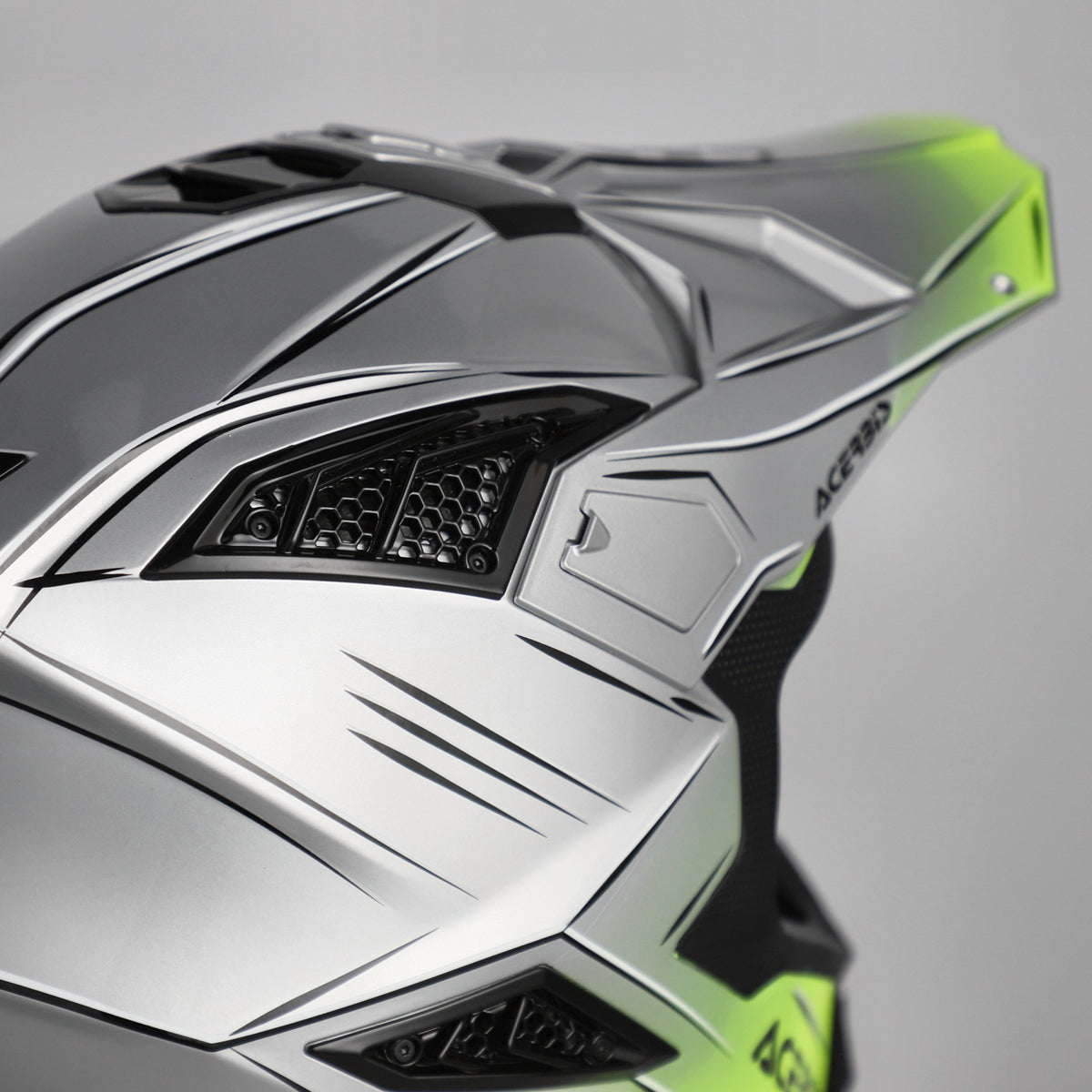 ACERBIS helmet Airstrike-X grey/yellow