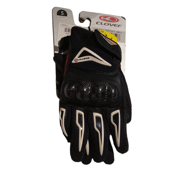 CLOVER Raptor 2 Gloves Black/White S