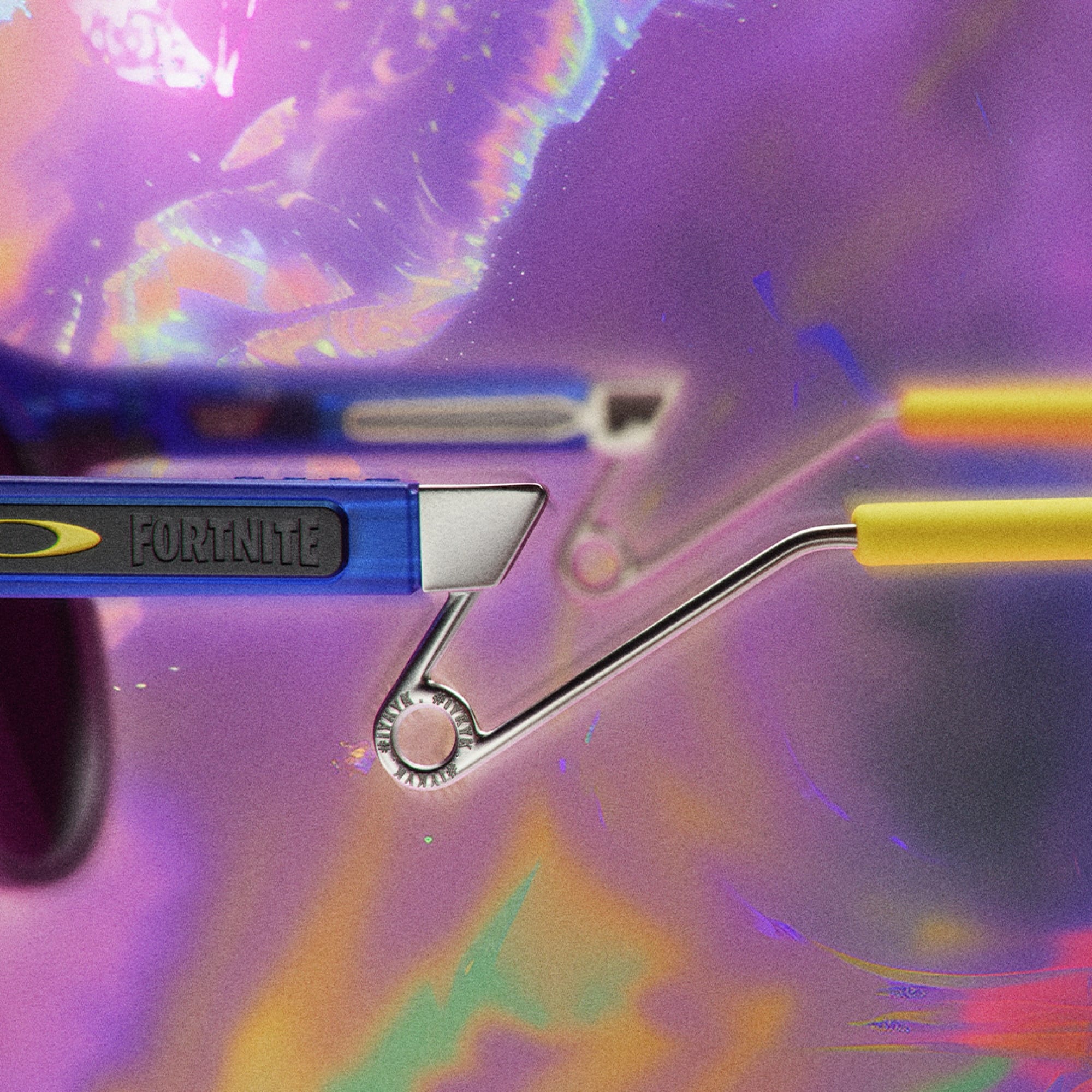 OAKLEY saulesbrilles HSTN Metal trans kristālzils ar prizm melnu lēcu