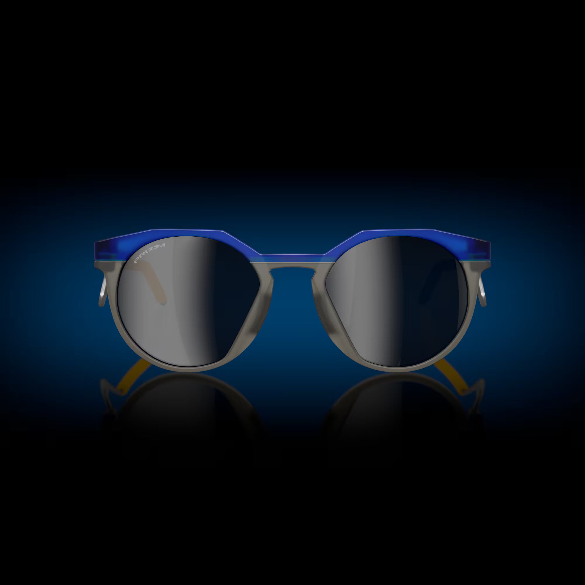 OAKLEY saulesbrilles HSTN Metal trans kristālzils ar prizm melnu lēcu