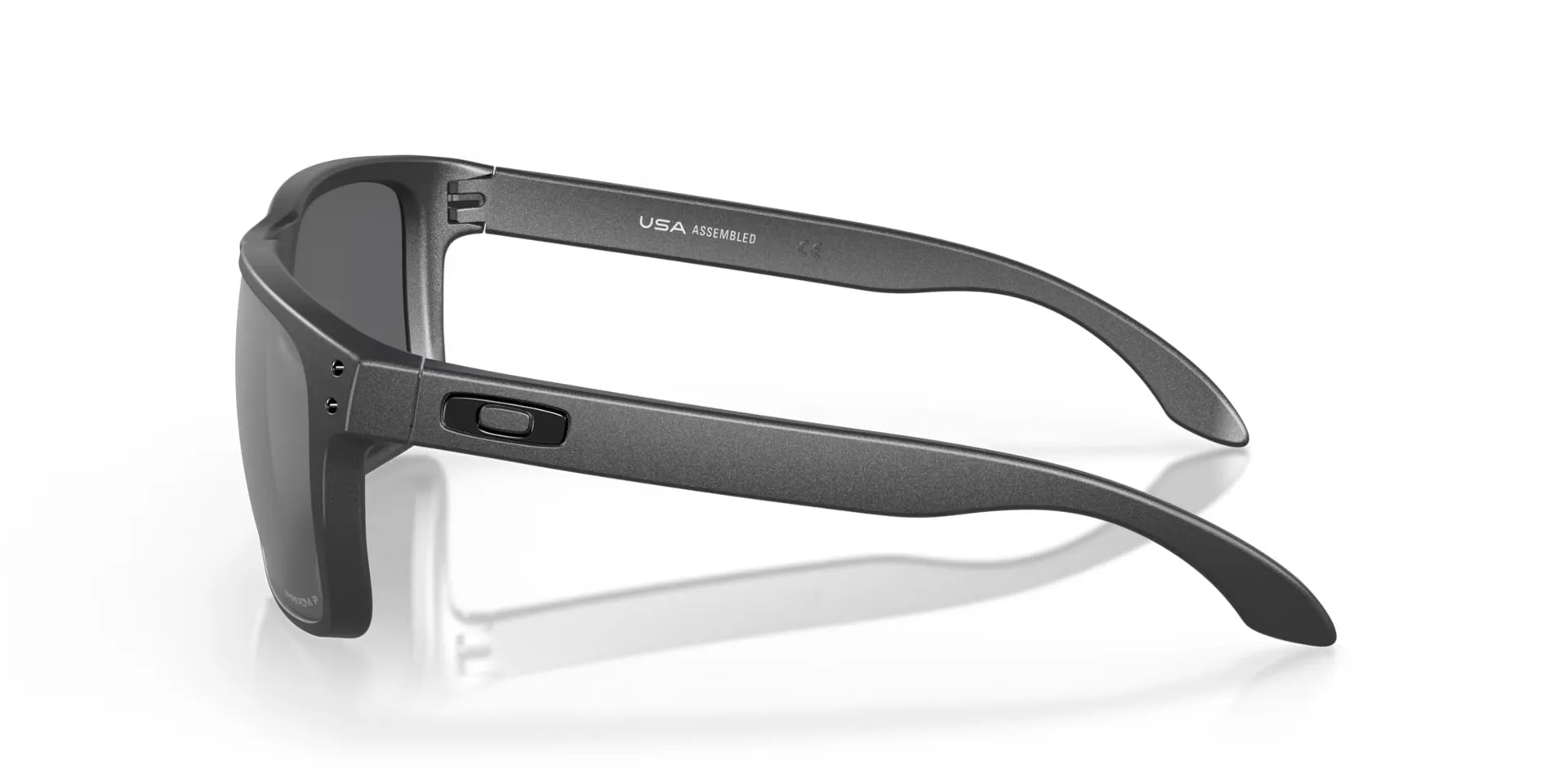 OAKLEY saulesbrilles Holbrook XL steel grey w/prizm black polarized