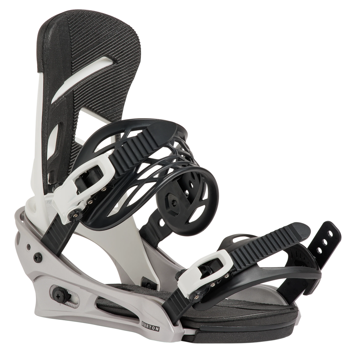 BURTON Mission white/silver stiprinājumi