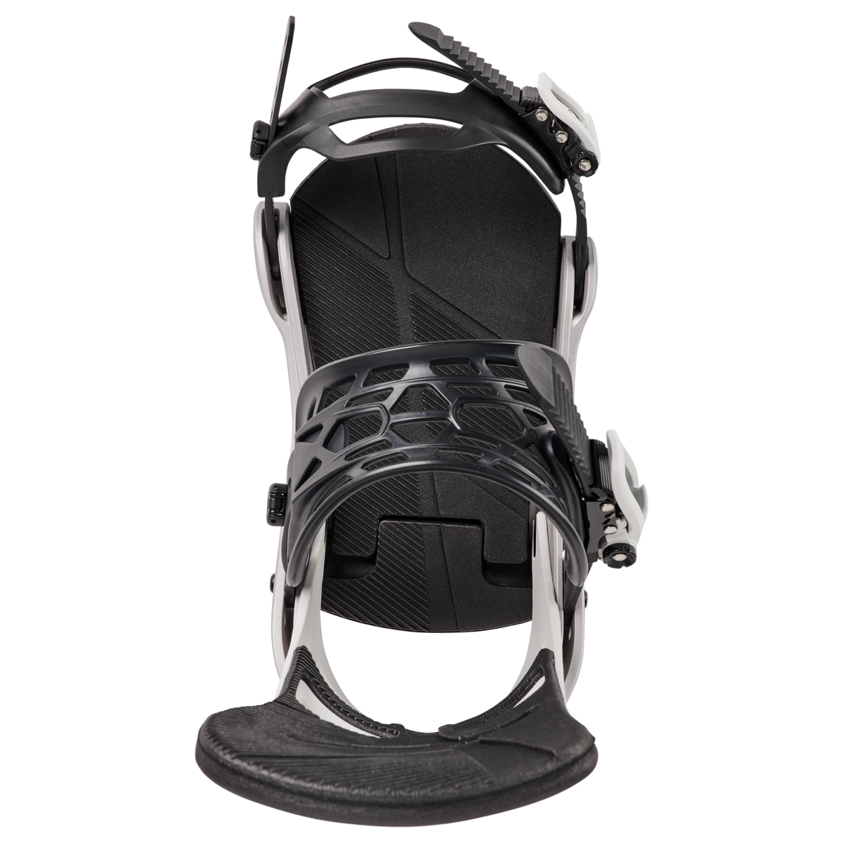 BURTON Mission white/silver stiprinājumi
