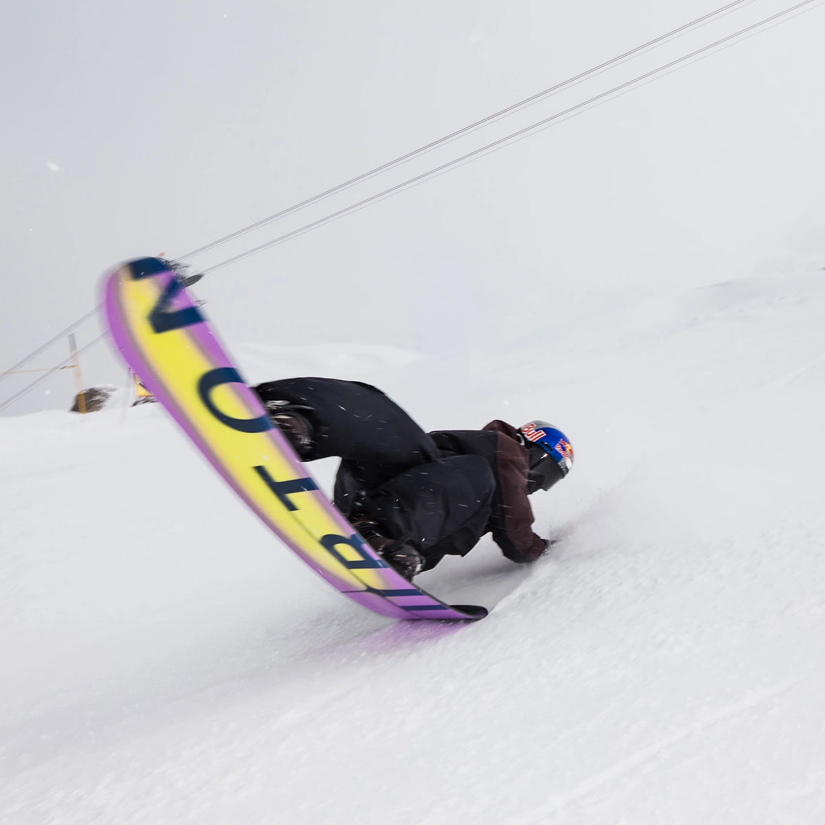 BURTON Custom faded snowboard